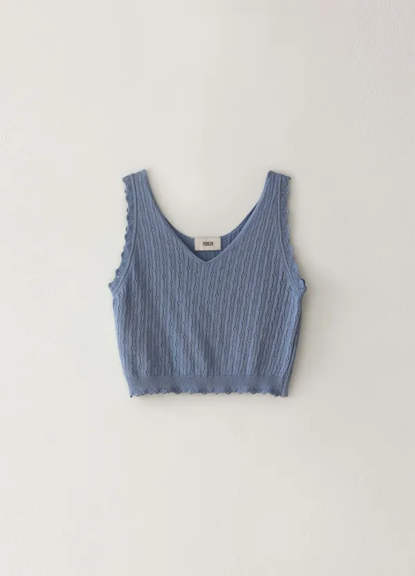 [Sale] Skashi Punching Sleeveless - Blue