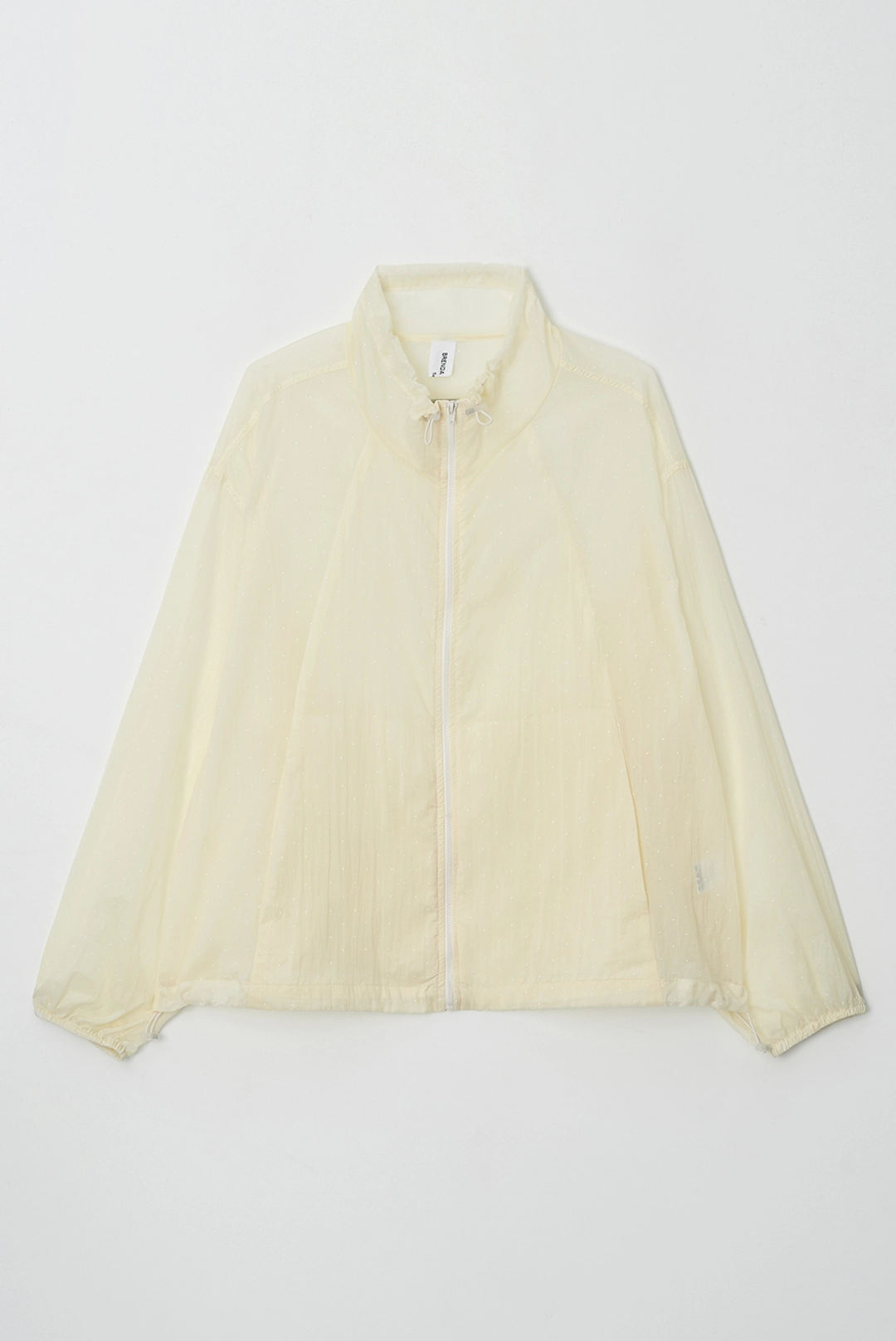 브렌다 브렌든 dot dot wind break - yellow 상품 이미지 1