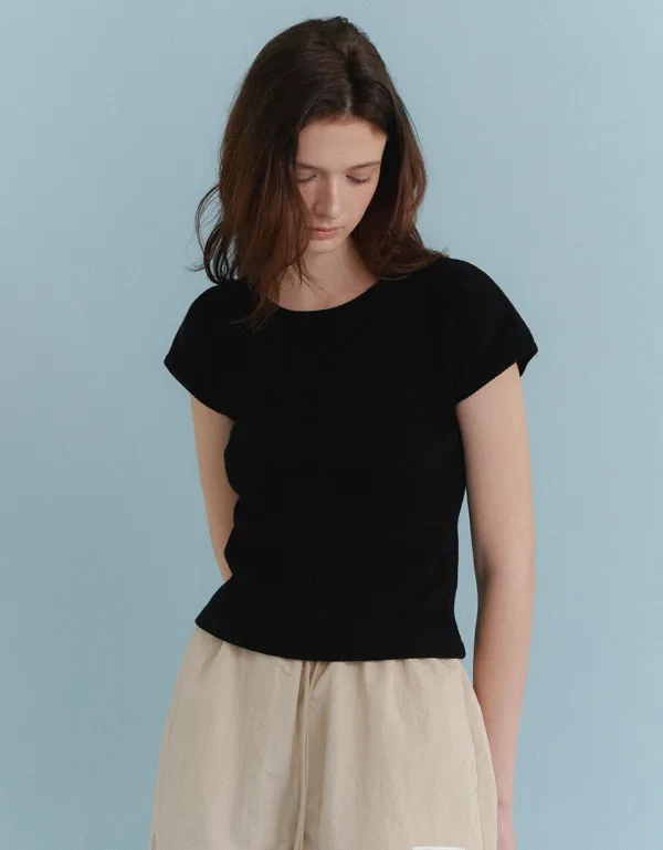[REFURB] Waffle Basic T-Shirt (Black)