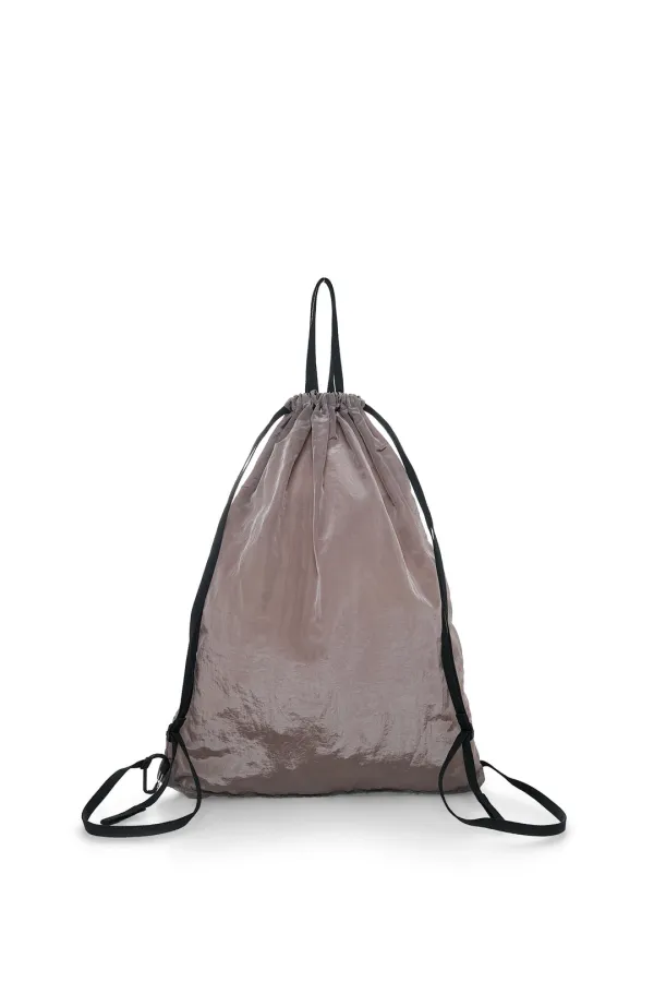 PACKABLE STRING BAG IN GREY