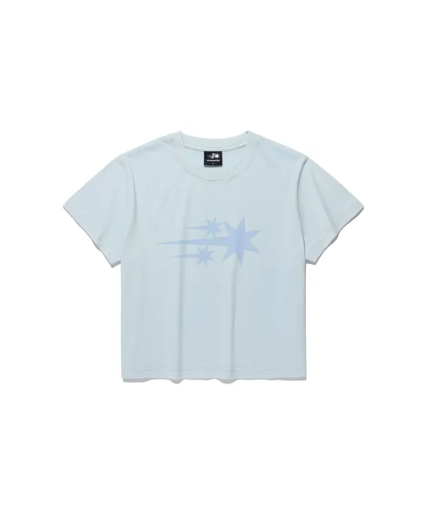 3star basic tee[light blue]