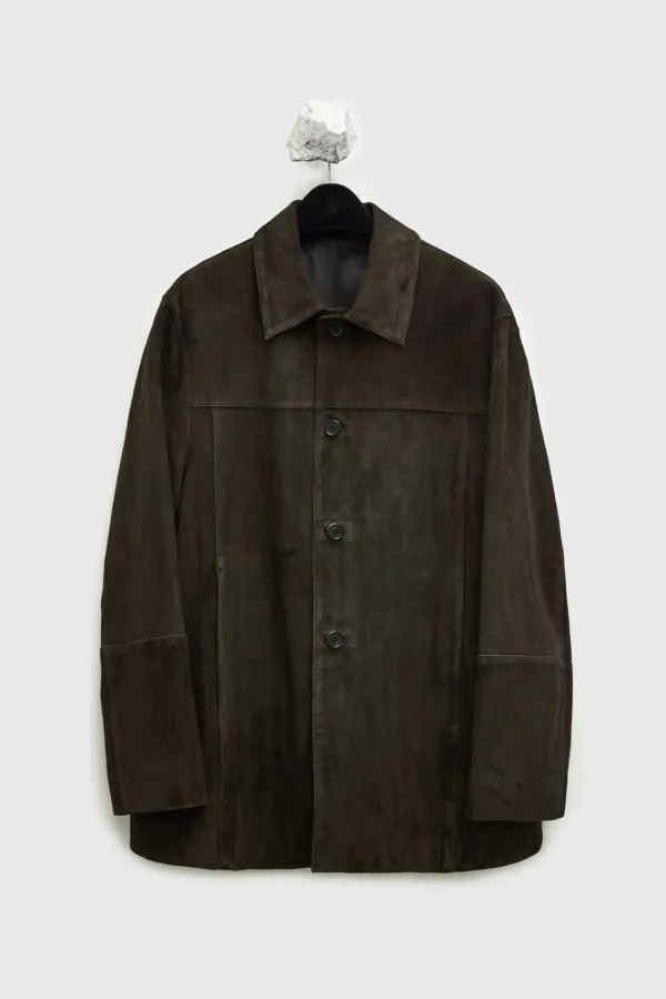 Leather Half Car Coat
