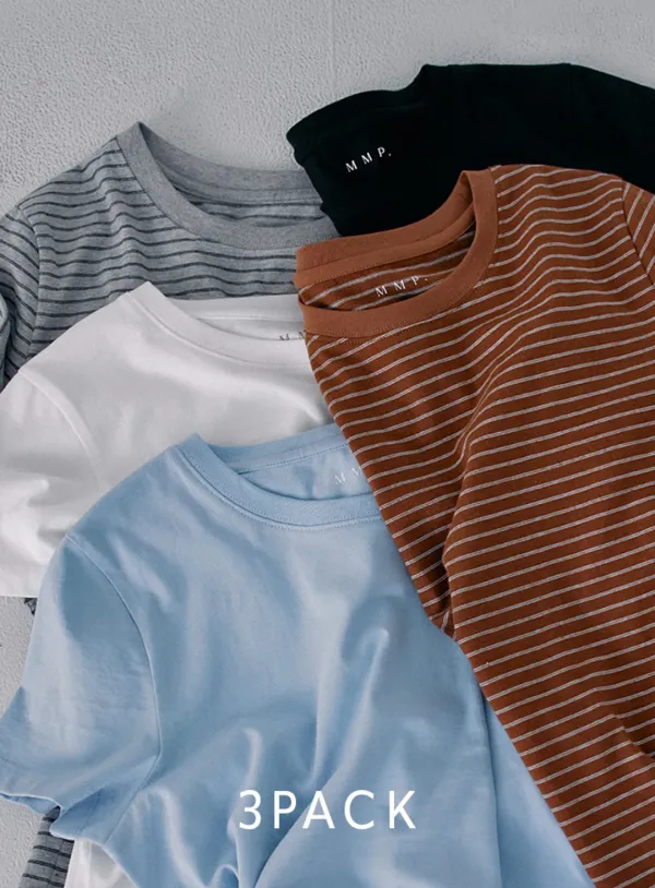 [ROUTINE] ORIGIN TEE_3PACK