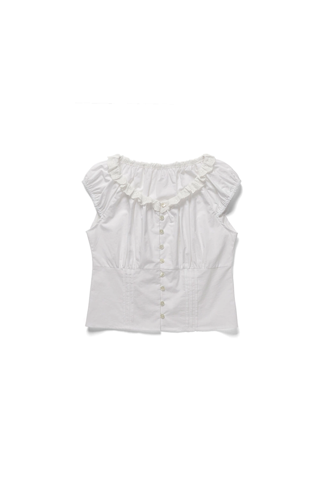 위드아웃썸머 Lime two-way blouse_ivory 상품 이미지 3