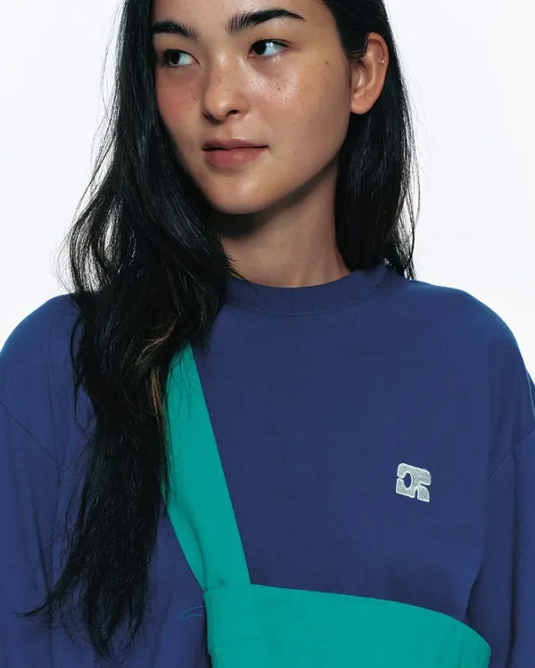 CENTAUR LONG SLEEVE T-SHIRT_NAVY