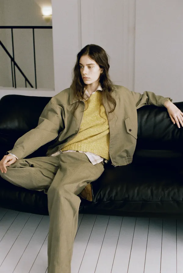 Reno Herringbone Blouson
