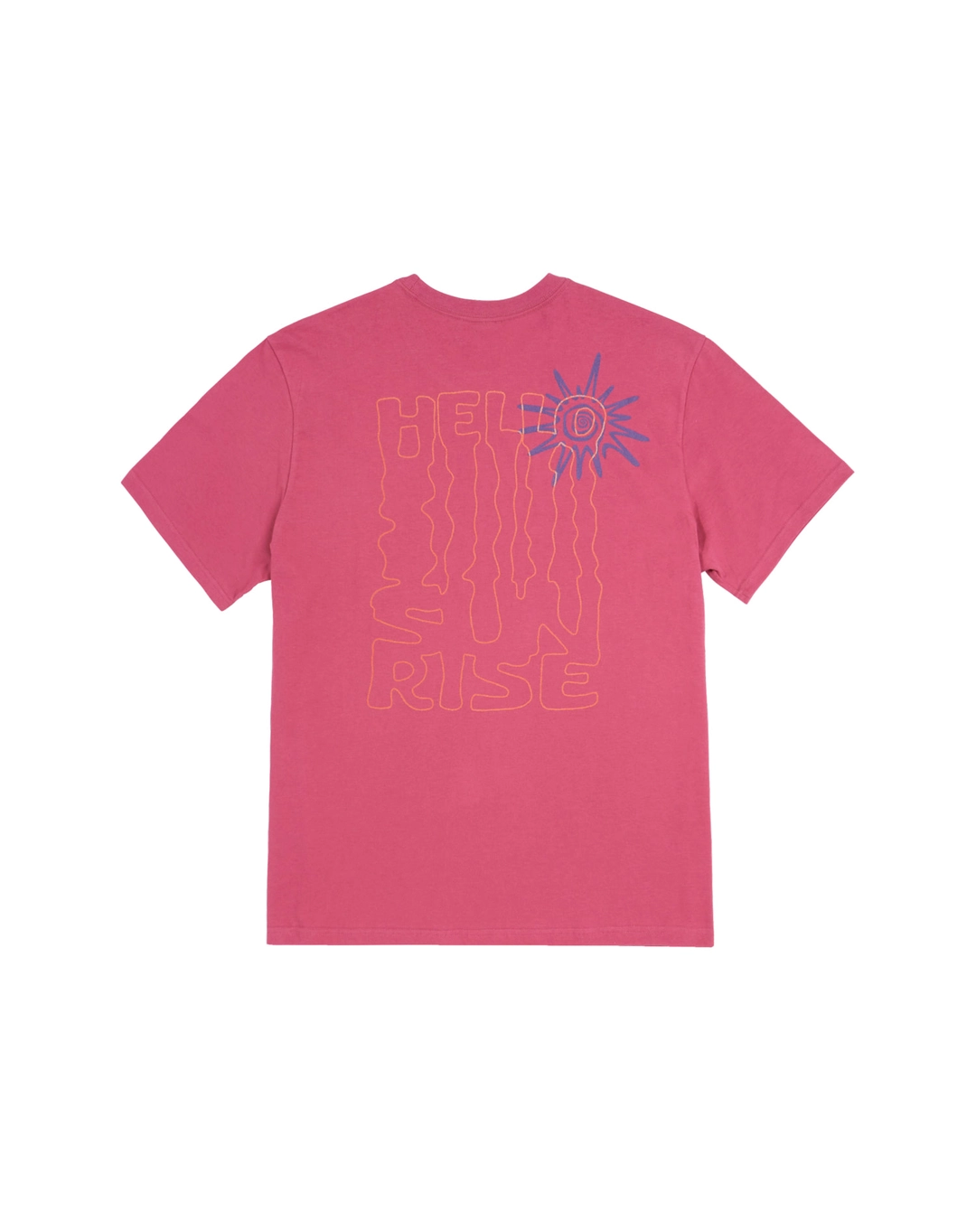 헬로선라이즈 HS Winding Typo Tee _Magenta Pink 상품 이미지 2