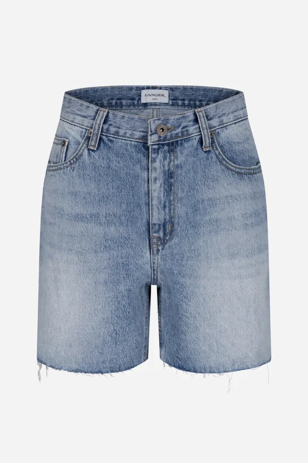 25SS short iconic regular half denim jeans