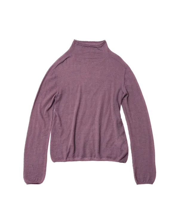 dew wholegarment pullover (purple)
