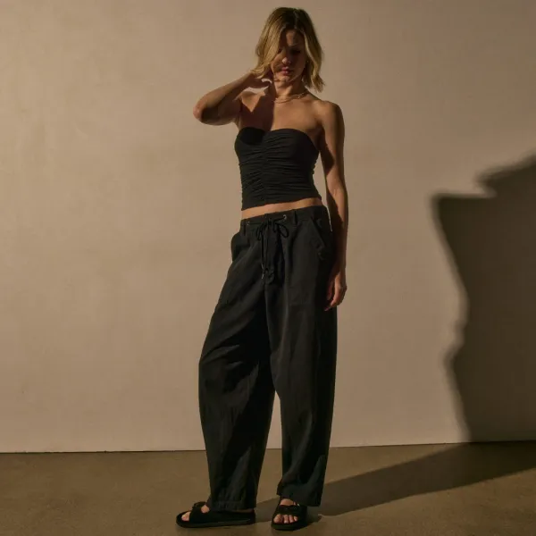 Oversized Surplus Pant - Black Pigment