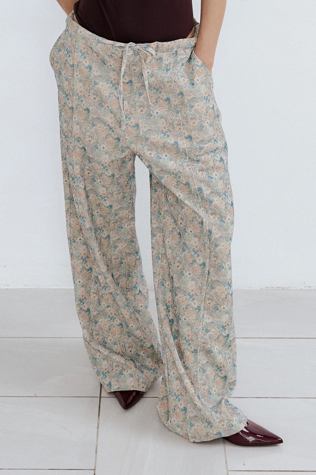포지프레클즈 Maze String Pants_Petal 상품 이미지 2