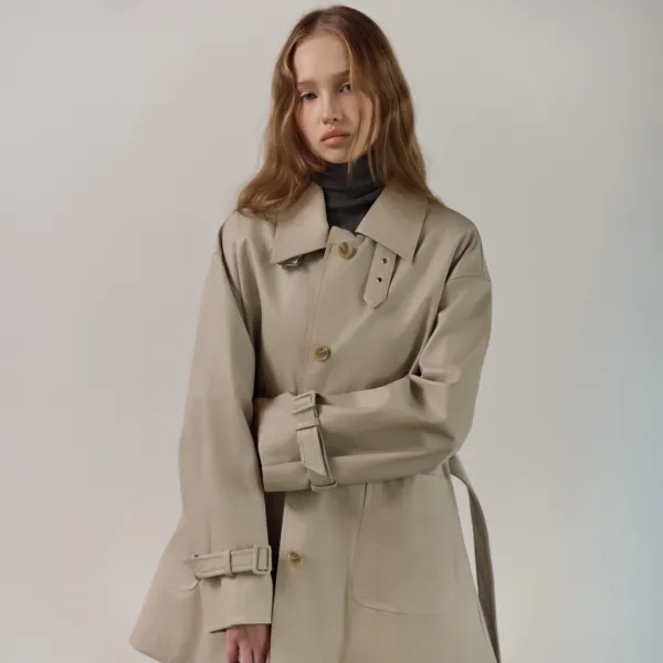 Leather Trench Coat_3Color