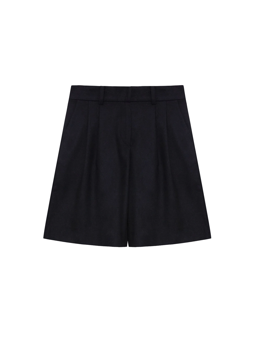토콜 midi A line pants - navy 상품 이미지 1