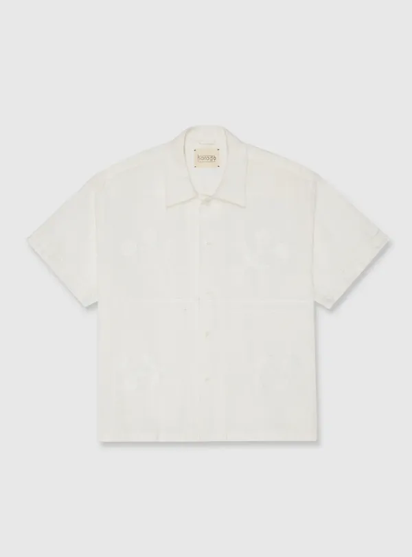 Floral Embroidered Shirt