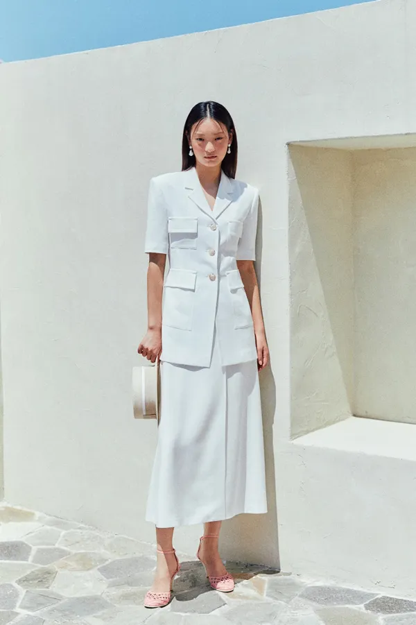 NO.19 SKIRT - WHITE