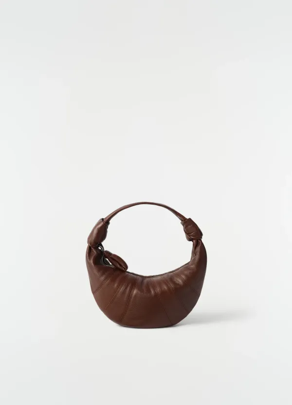 MINI FORTUNE CROISSANT BAG IN GOAT LEATHER
