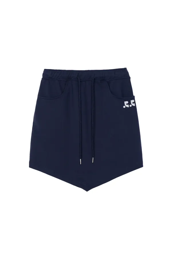 RR ARROW POINT SKIRT - NAVY