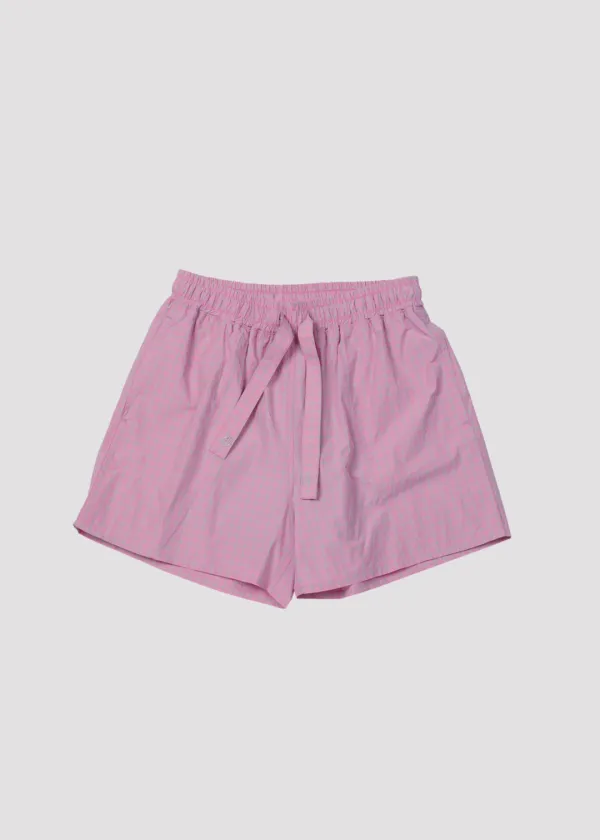 SUMMER PANTS PINK CHECK