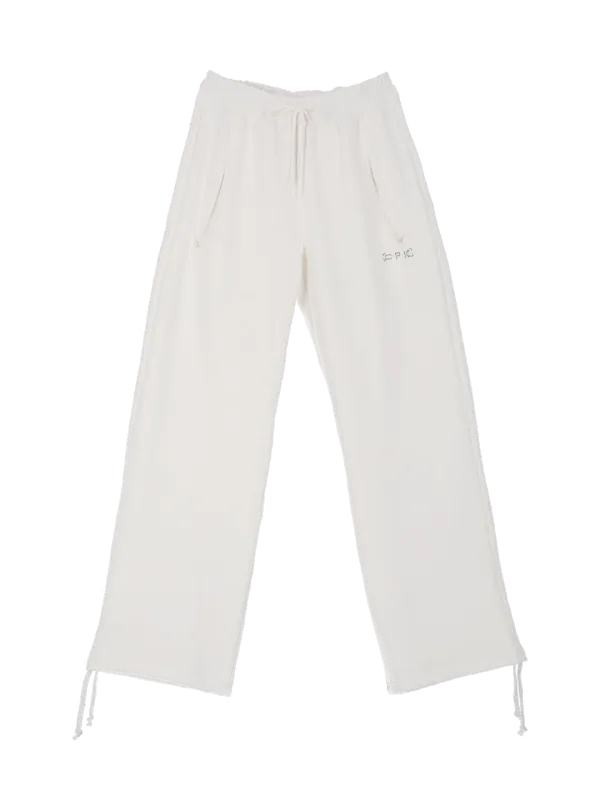 RELAXFIT SWEATPANTS WHITE