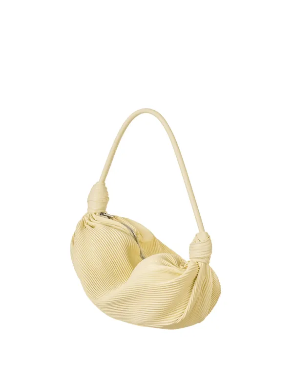 [예약배송] Wave Knot Bag · 웨이브 노트백 / 버터