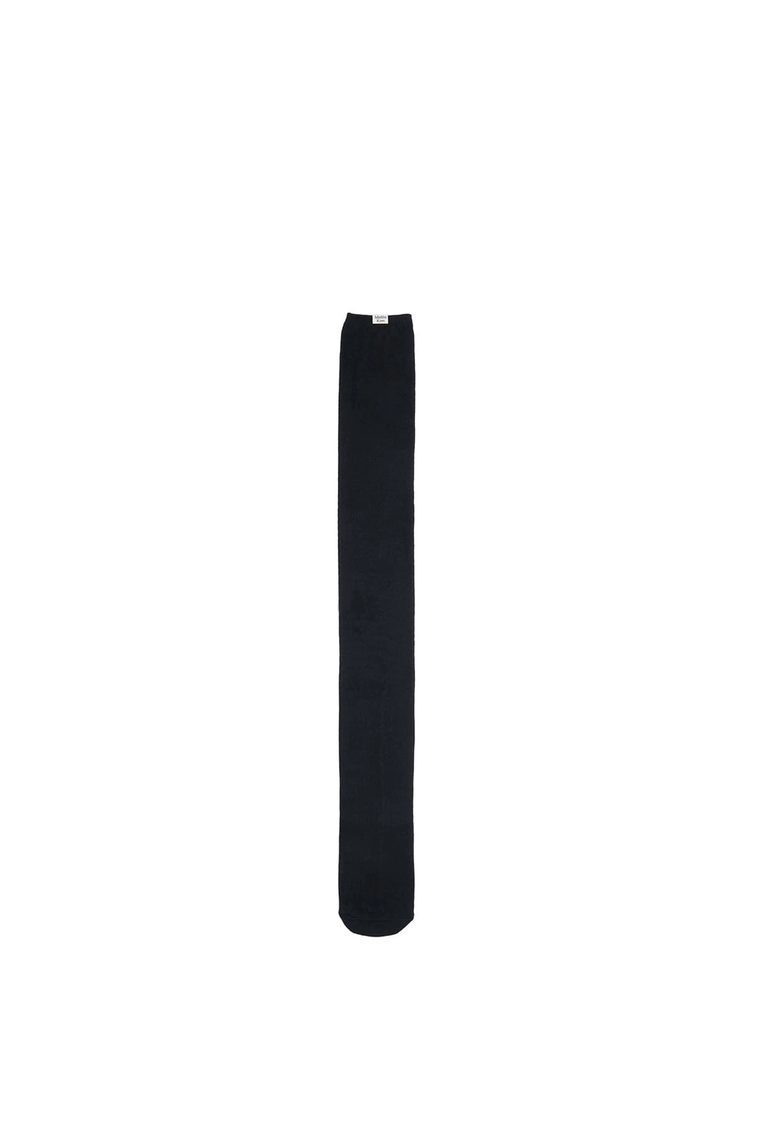 마뗑킴 LOOSE-FIT LOGO KNEE SOCKS IN BLACK 상품 이미지 1