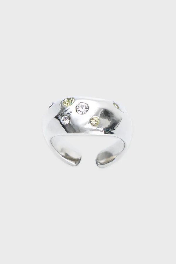 Cubic Bold Ring (Silver)