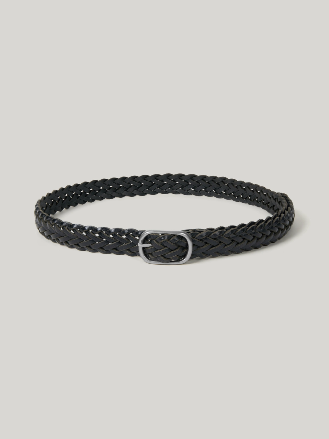 아뜰리에드 루멘 LIEN WOVEN LEATHER BELT (SOFT BLACK) 상품 이미지 2