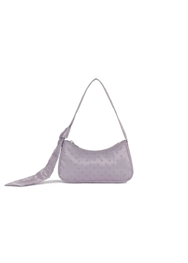 TIE-STRAP MINI BAG (LAVENDER)