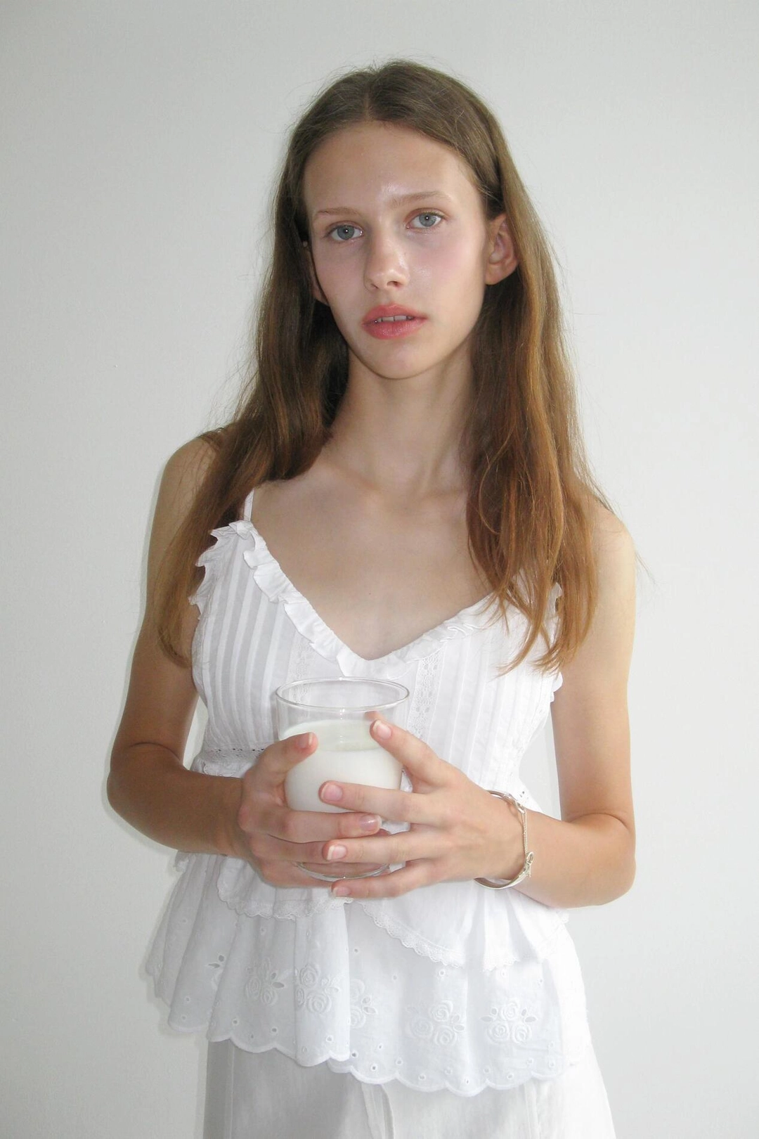 시눈 Rose Lace Cancan Sleeveless (Cream) 상품 이미지 2