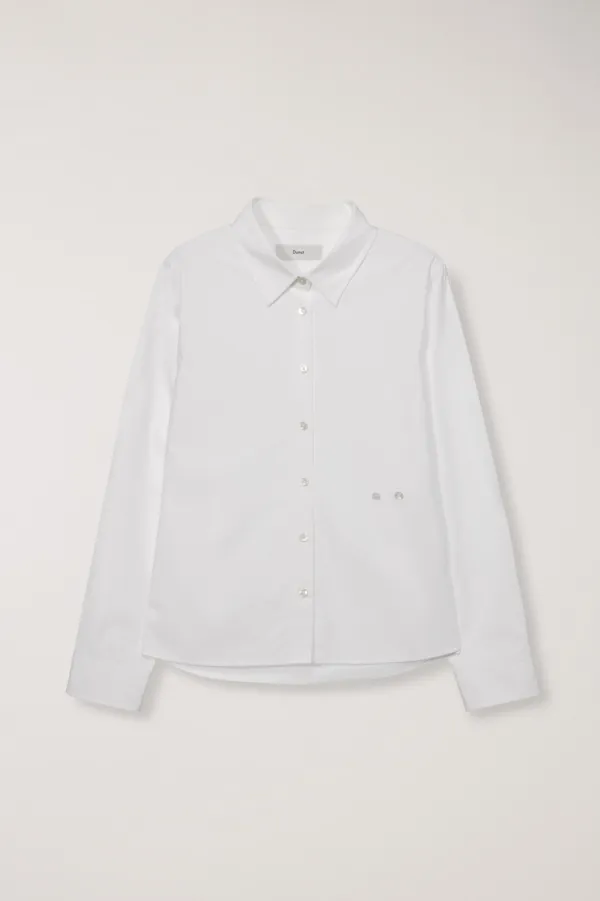 2-WAY ESSENTIAL SHIRT WHITE_UDSH6A201WT