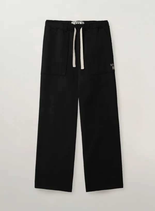 Fatigue Cargo Sweatpants - Black