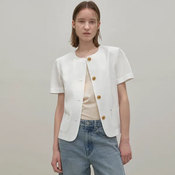 (JK-2951)ESSENTIAL MINIMAL JACKET