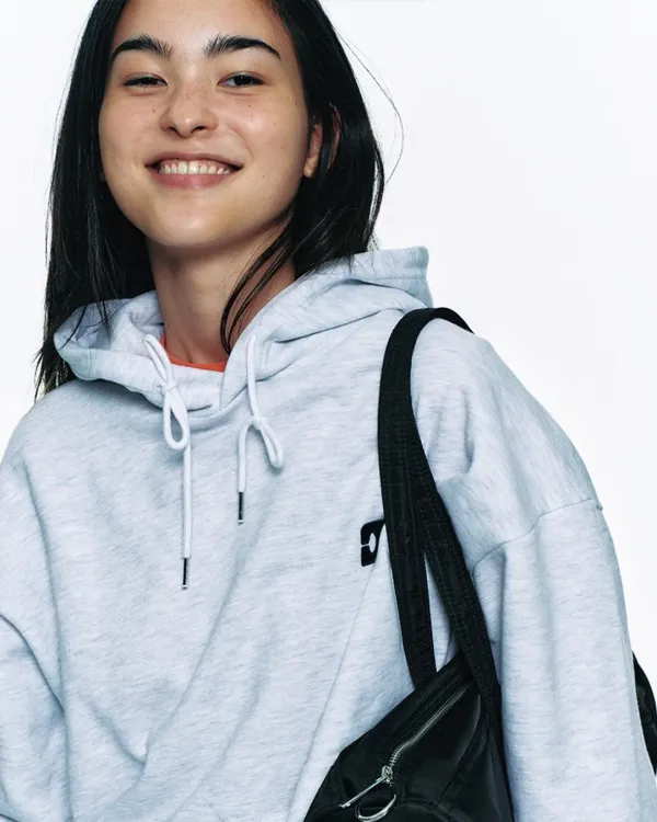 CENTAUR EMBLEM HOODY_GREY
