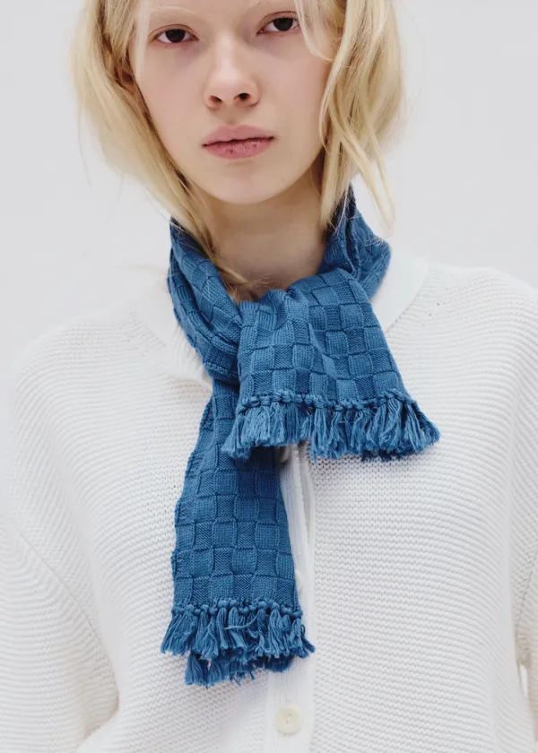 Cotton tassel muffler (2colors)