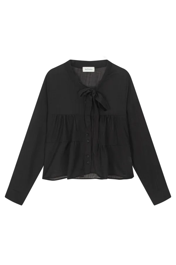 Celine ribbon blouse