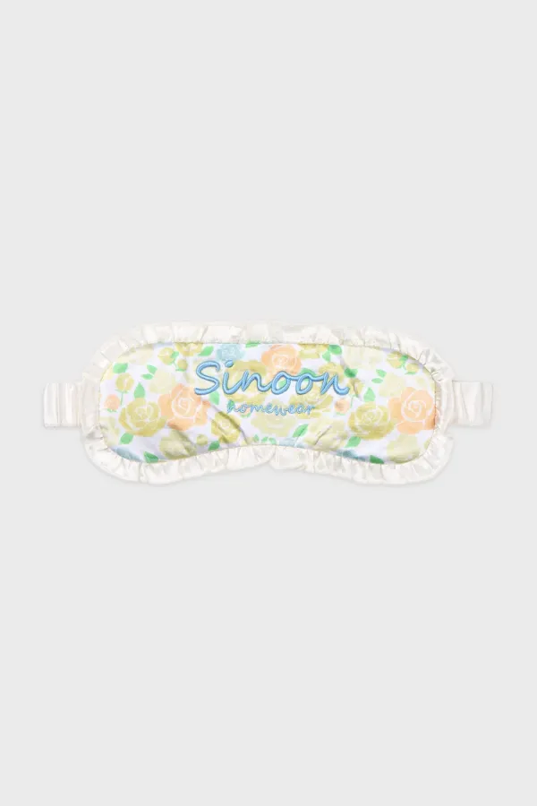 Rose Frill Sleep Mask (Yellow)