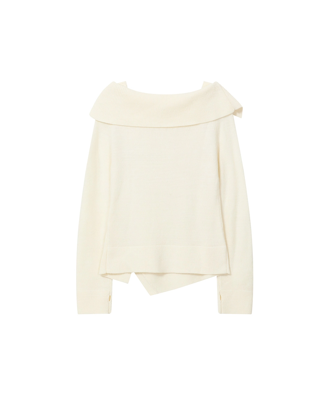 미세키서울 Folding layered knit IVORY 상품 이미지 3