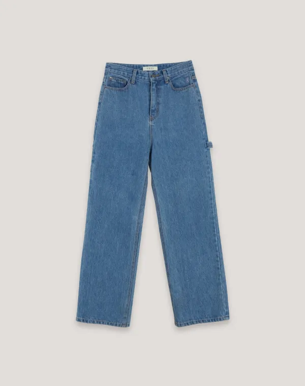 Carter detail cone denim
