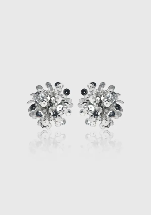 Blossom Sequin Earrings (2colors)