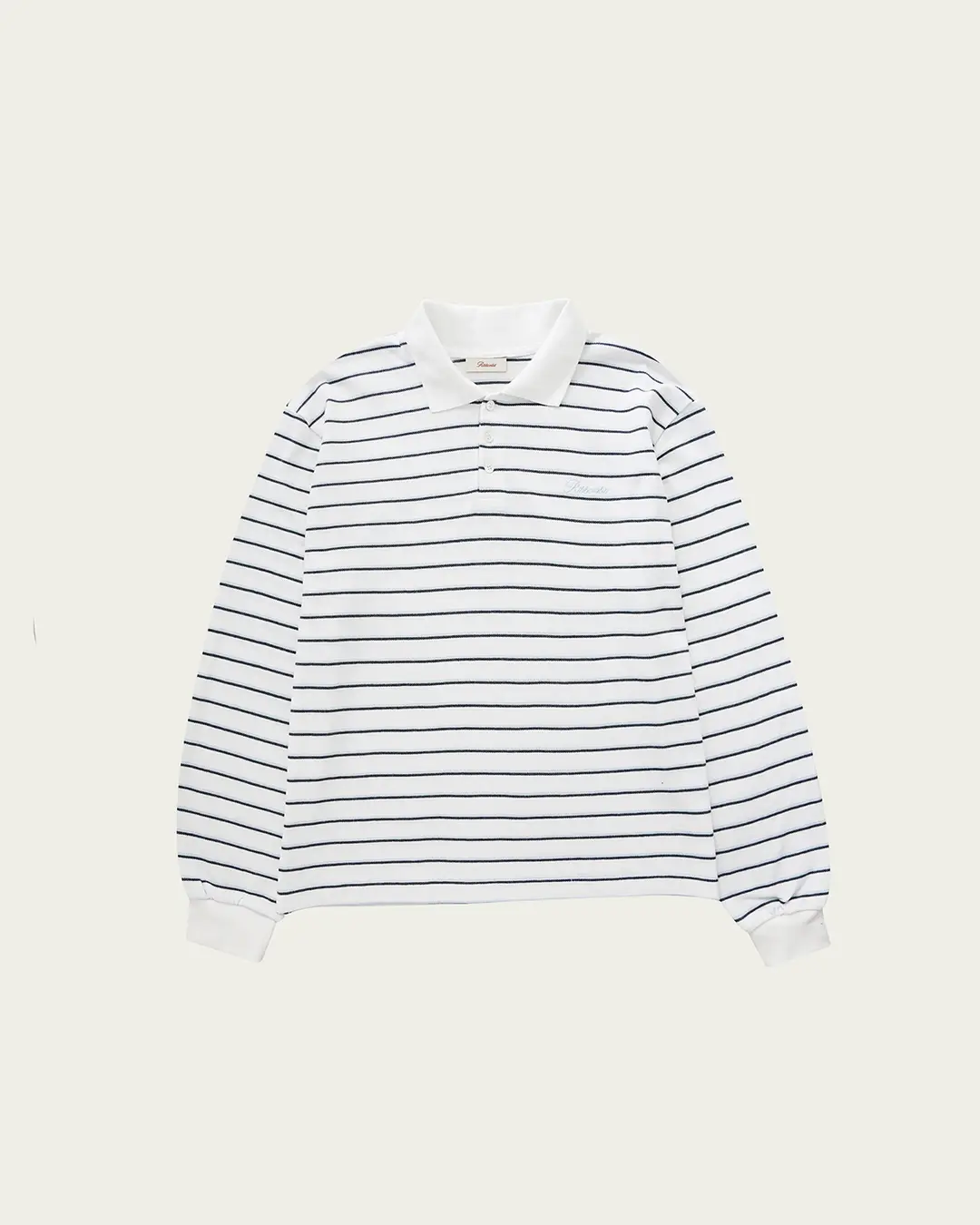 RBB Striped PK Shirt - Sky Blue