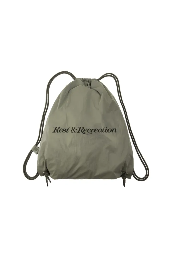 NYLON RUNNING BAG - KHAKI