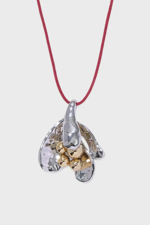 Tender Lily Necklace (Silver Gold)