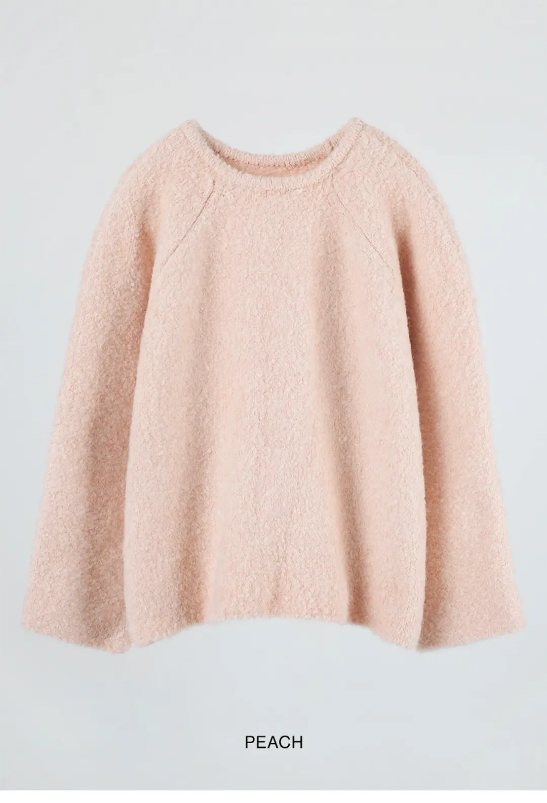 오버듀플레어 FURRY WOOL KNIT_PEACH 상품 이미지 3