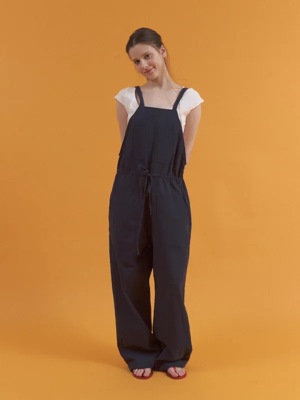 atelier summer overall (navy)