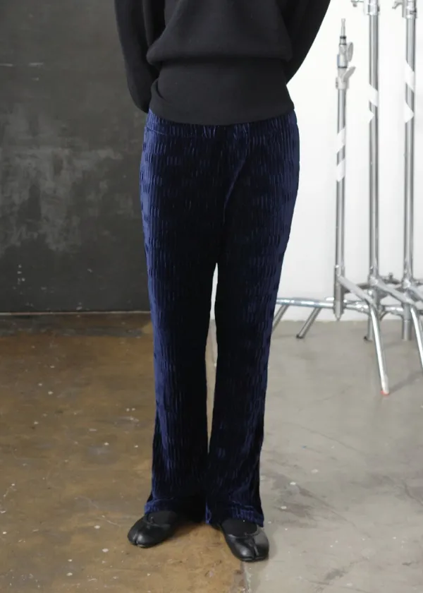 [ 바로배송 ] MER VELVET PANTS [NAVY]