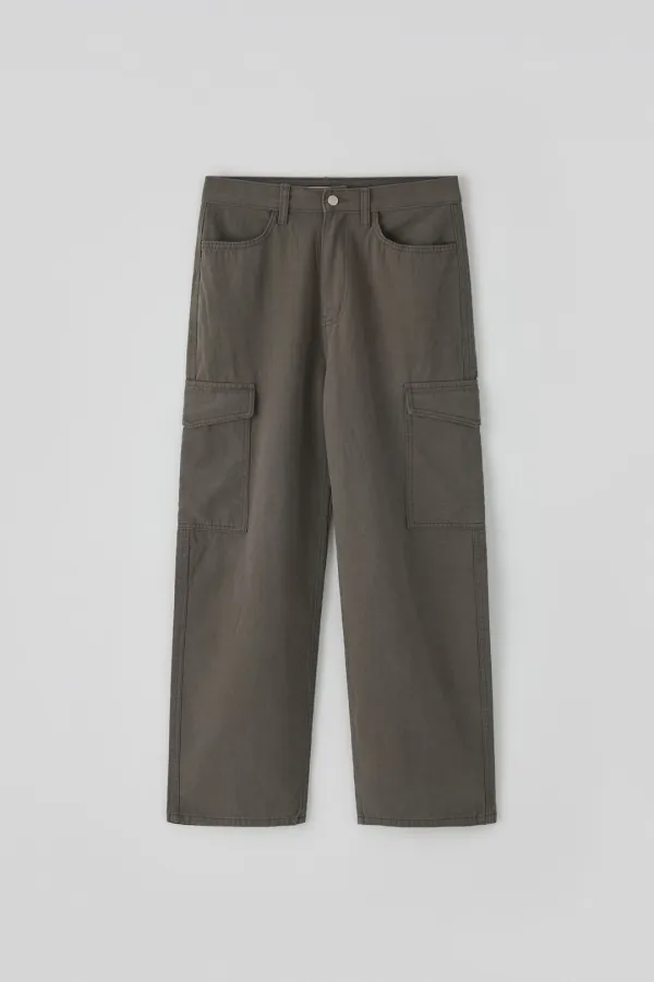 (3rd re-stock) T/T Sunset cargo pants (khaki gray)