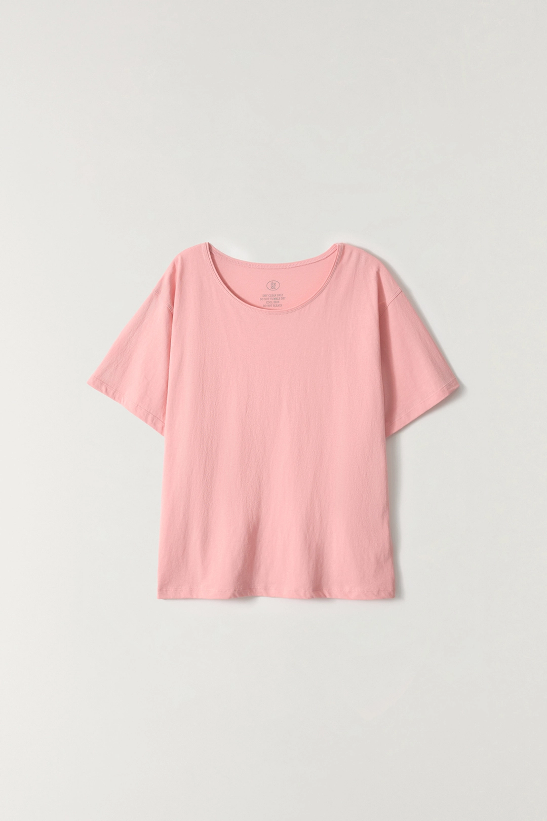 더라우스트 오버핏 반팔 티셔츠 PINK 상품 이미지 2