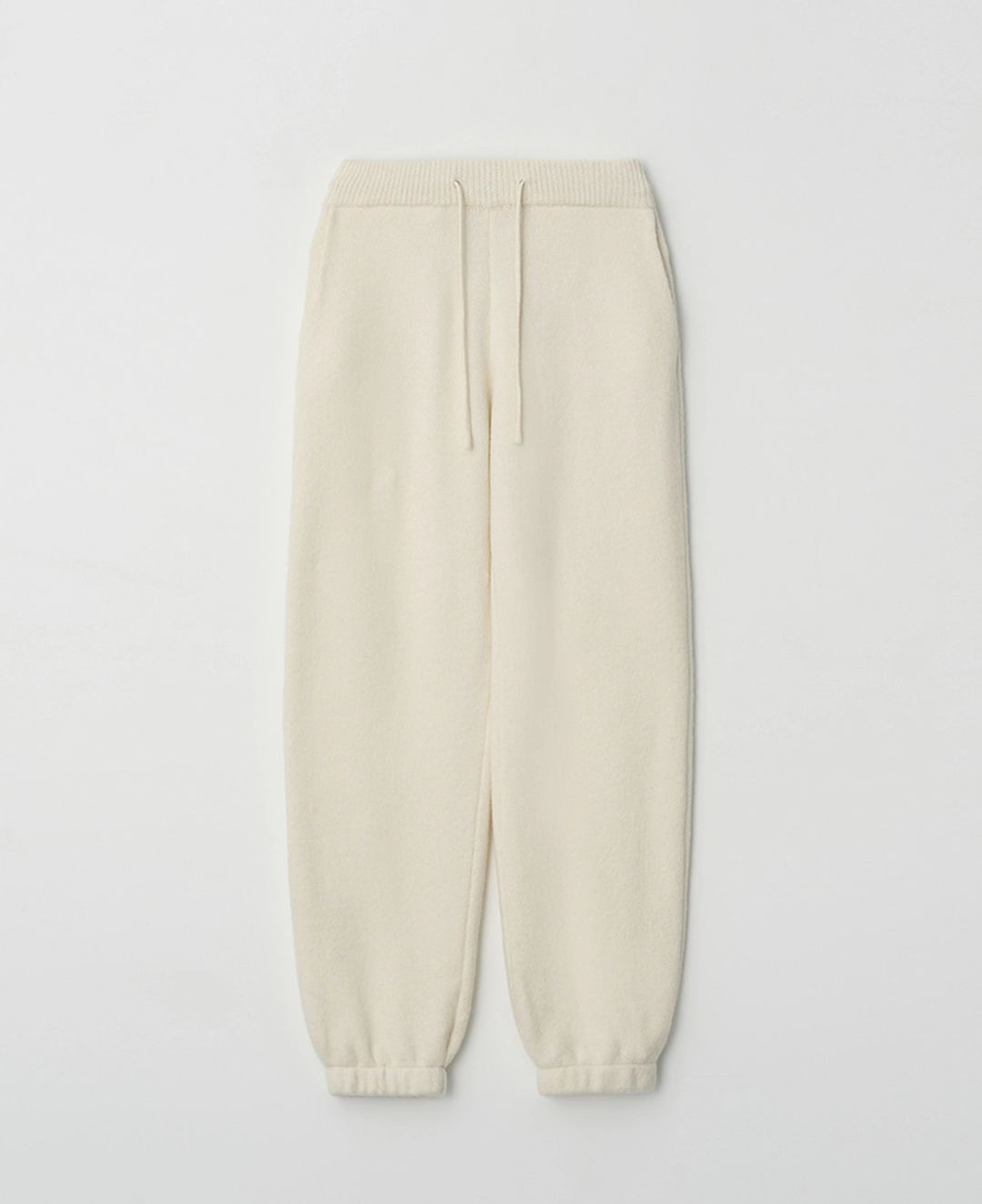 스텝어라운드 [2차] Knit Jogger Banding Pants_IVORY 상품 이미지 1