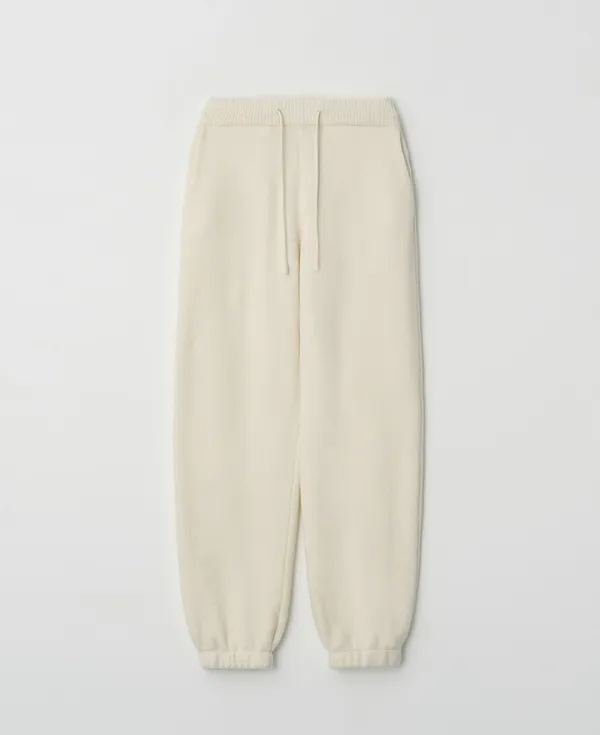 [2차] Knit Jogger Banding Pants_IVORY