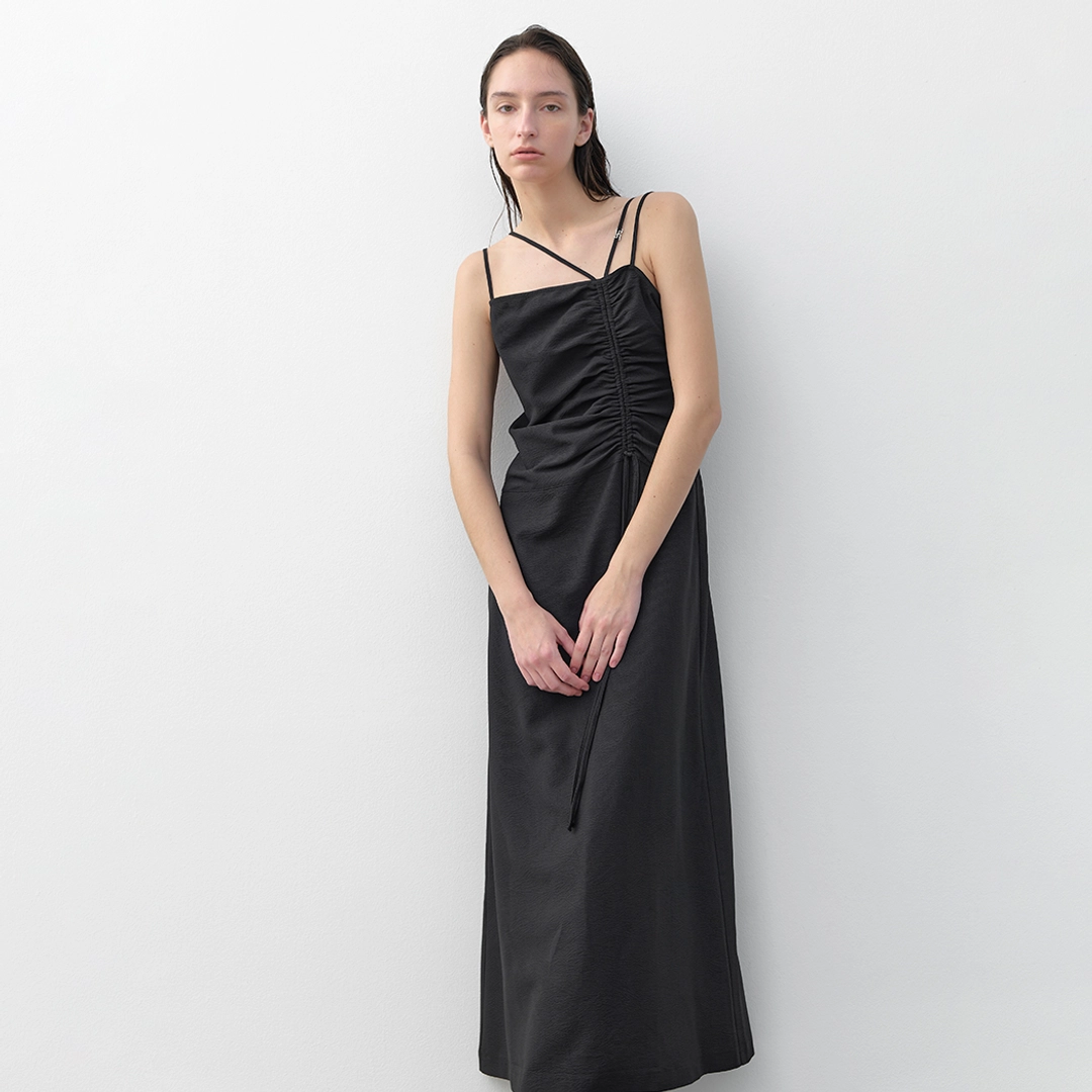 아뜰리에 나인 (Z-OP-6277)LONA SHIRRING MAXI DRESS 상품 이미지 1